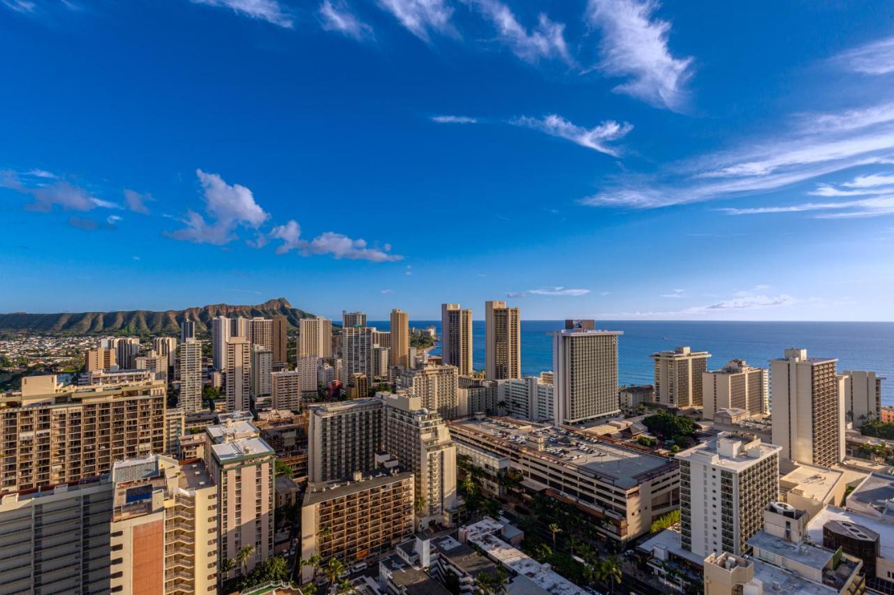 Ocean & Diamond Head View At Waikiki Apartamento *