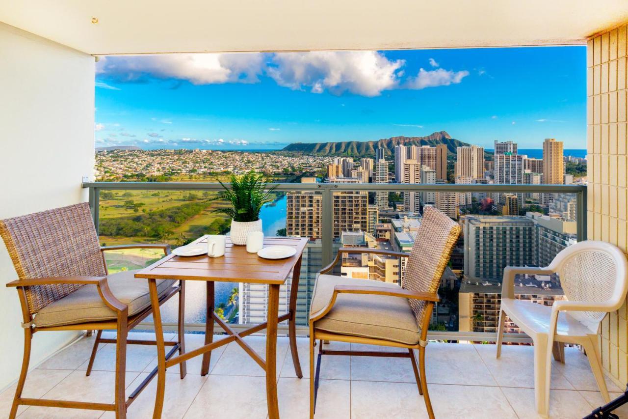 Ocean & Diamond Head View At Waikiki Apartamento Honolulu